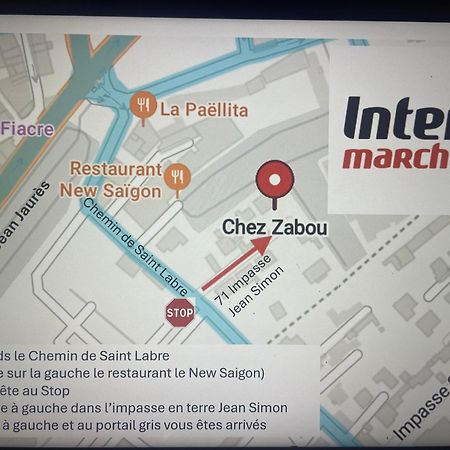 Chez Zabou Lägenhet Carpentras Exteriör bild